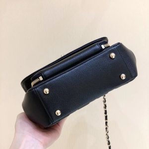 Ch@nel Flap Bag-25x21x7CM - Image 9