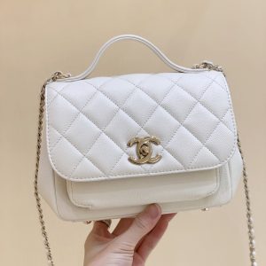Ch@nel Flap Bag-25x21x7CM - Image 9