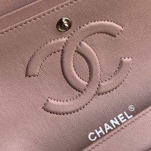 Ch@nel Flap Bag-Lambskin-25CM - Image 4