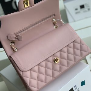 Ch@nel Flap Bag-Lambskin-25CM - Image 8