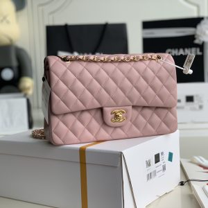 Ch@nel Flap Bag-Lambskin-25CM