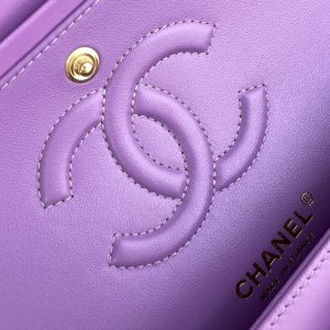 Ch@nel Flap Bag-Lambskin-25CM - Image 7