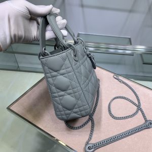 Lady Diro With Lambskin-17*15*8CM - Image 7