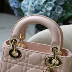 Lady Diro With Lambskin-17*15*8CM - Image 8