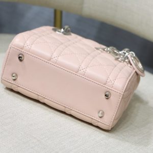Lady Diro With Lambskin-17*15*8CM - Image 4