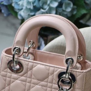 Lady Diro With Lambskin-17*15*8CM - Image 5