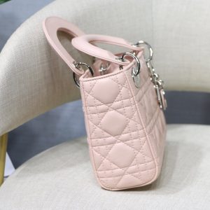 Lady Diro With Lambskin-17*15*8CM - Image 7