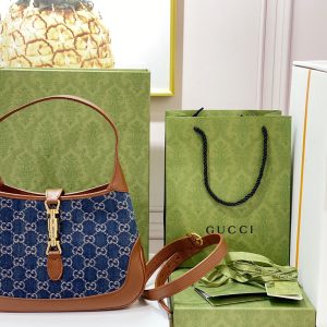 Gucci Jackie 1961 Hobo Bag-28*19*4.5CM - Image 4