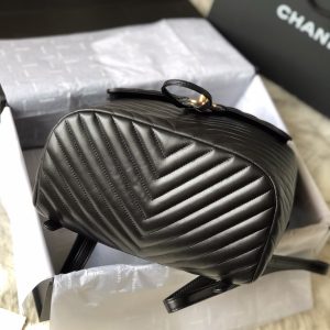 Ch@nel Backpack-Gold Hardware-20*25*10&30*25*15CM - Image 7