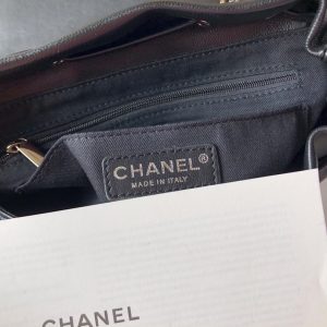 Ch@nel Backpack-Silver Hardware-20*25*10&30*25*15CM - Image 4