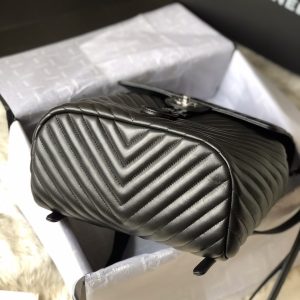 Ch@nel Backpack-Silver Hardware-20*25*10&30*25*15CM - Image 9