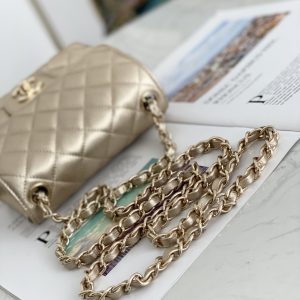 Ch@nel Flap Bag-17CM - Image 5