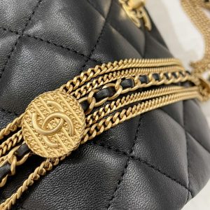 Ch@nel Flap Bag-21.5*14*10CM - Image 1