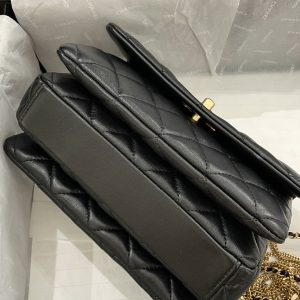 Ch@nel Flap Bag-21.5*14*10CM - Image 3