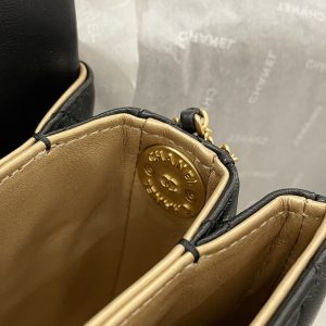 Ch@nel Flap Bag-21.5*14*10CM - Image 4
