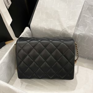 Ch@nel Flap Bag-21.5*14*10CM - Image 5
