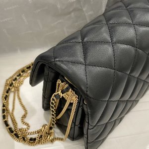 Ch@nel Flap Bag-21.5*14*10CM - Image 9