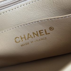 Ch@nel Flap Bag-Lambskin-Gold Hardware-20CM - Image 7