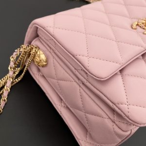 Ch@nel Flap Bag-21.5*14*10CM - Image 4