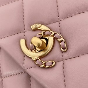Ch@nel Flap Bag-21.5*14*10CM - Image 6