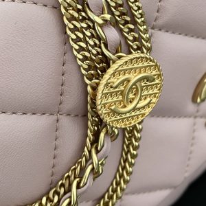 Ch@nel Flap Bag-21.5*14*10CM - Image 8