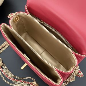 Ch@nel Flap Bag-21.5*14*10CM - Image 9