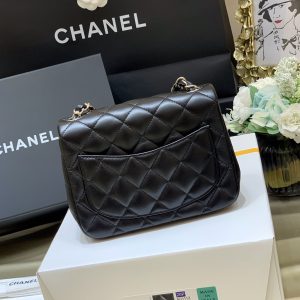 Ch@nel Flap Bag-Lambskin-17CM - Image 2
