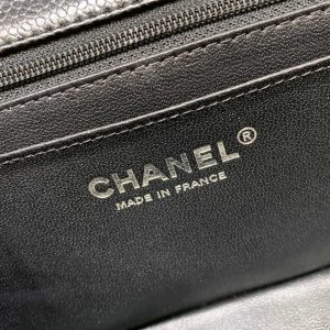 Ch@nel Flap Bag-Caviar-17CM - Image 9