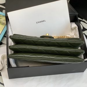 Ch@nel Flap Bag-24.5*15.5*6.5CM - Image 9