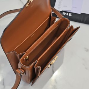 Celin Triomphe Shoulder Bag-22.5×16.5×7.5CM - Image 2
