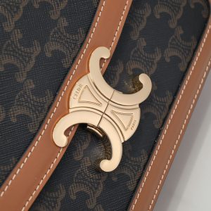 Celin Triomphe Shoulder Bag-22.5×16.5×7.5CM - Image 6