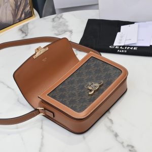 Celin Triomphe Shoulder Bag-22.5×16.5×7.5CM - Image 8