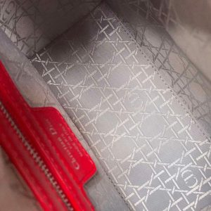 Lady Diro Handle Bag With Silver Hardware-24CM - Image 3