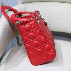Lady Diro Handle Bag With Silver Hardware-24CM - Image 2