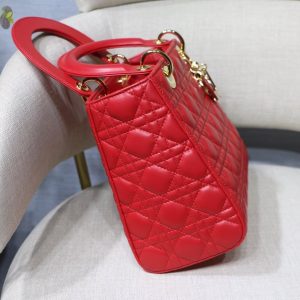 Lady Diro Handle Bag With Gold Hardware-24CM - Image 4