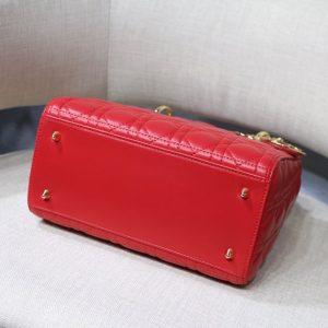 Lady Diro Handle Bag With Gold Hardware-24CM - Image 6