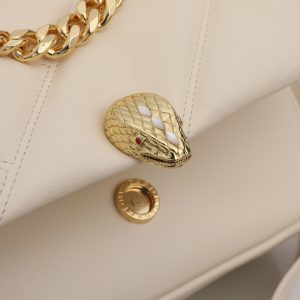 Bvlgari Serpenti Cabochon Bag-22.5 X 15 X 10 CM - Image 4