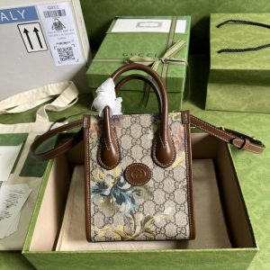 Gucci GG Retro Mini Tote-16*20*7CM - Image 1