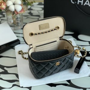 Ch@nel Cosmetic Bag-16.5×10×8CM - Image 4