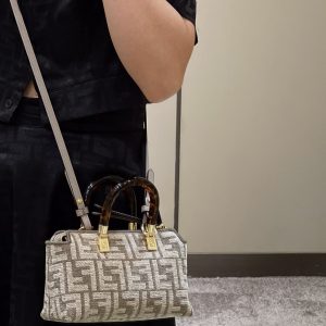 Fendi By The Way Boston-17*8*12CM - Image 16
