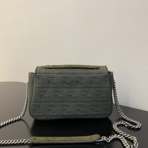 FendI Medium Lconic Baguette Bag-24x7x14.5CM - Image 9