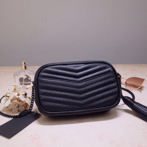 YSL Mini Lou Camera Bag-19*11*5CM - Image 8