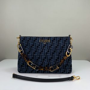 Fendi O’Lock Handbags-35*14*23CM - Image 3