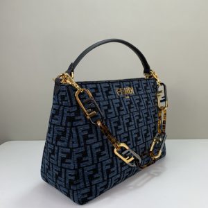 Fendi O’Lock Handbags-35*14*23CM - Image 5