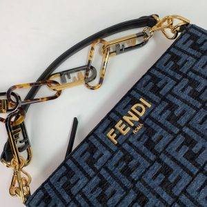Fendi O’Lock Handbags-35*14*23CM - Image 6