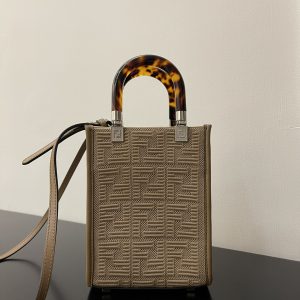 Fendi Sunshine Mini Tote -13×6.5x18CM - Image 3