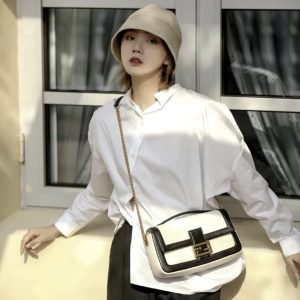 Fendi Medium Baguette Bag-26x15x4CM - Image 13