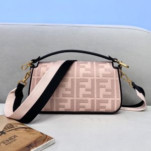 Fendi Medium Baguette Bag-26x15x4CM - Image 8