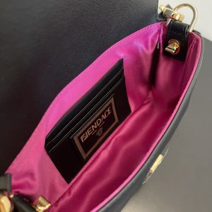 FendI Small Baguette Bag-20x15x9CM - Image 7