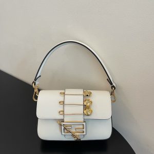 FendI Small Baguette Bag-20x15x9CM - Image 3